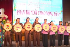 Hội Nông dân huyện Quốc Oai tổ chức Chung khảo Hội thi tìm hiểu Quy tắc ứng xử nơi công cộng