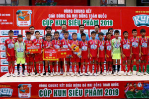 U11 Hà Nội giành ngôi Á quân tại giải Bóng đá Nhi đồng toàn quốc 2019