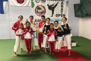 Karate Việt Nam giành 9 HCV tại giải Helsinki mở rộng 2019