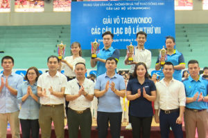 Giải Taekwondo huyện Đông Anh hè năm 2019