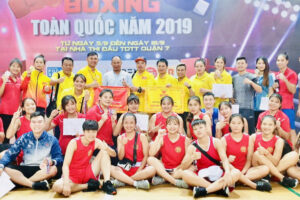 Đội nữ Hà Nội giành ngôi Nhất toàn đoàn tại giải vô địch boxing toàn quốc 2019