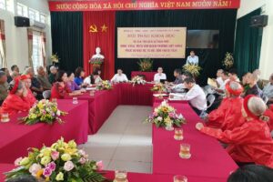 Phường Việt Hưng tổ chức hội thảo khoa học về giá trị văn hóa lịch sử đình, chùa, miếu Kim Quan