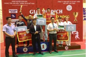 Huyện Hoài Đức tổ chức Giải vô địch Karate mở rộng lần thứ Nhất năm 2019