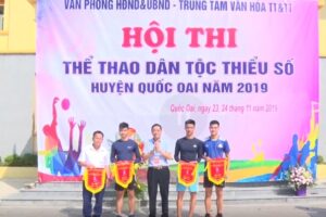Hội thi thể thao dân tộc thiểu số miền núi huyện Quốc Oai năm 2019