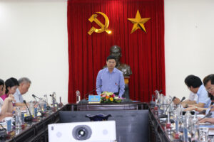 Phó Chủ tịch UBND Thành phố Ngô Văn Quý làm việc với Sở Văn hóa và Thể thao