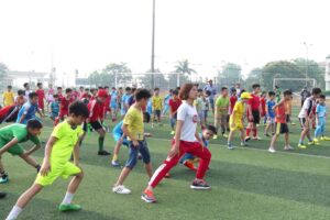 Thanh Oai khai giảng Lớp năng khiếu Bóng đá trẻ năm 2020