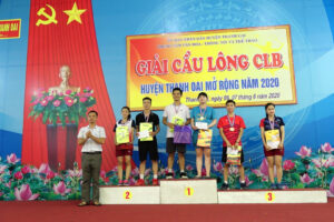 Huyện Thanh Oai tổ chức Giải Cầu lông Câu lạc bộ mở rộng năm 2020