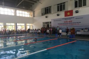 Hoàng Mai, Hà Nội tổ chức giải bơi phòng chống đuối nước, đẩy lùi bệnh tật