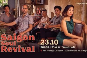 Thưởng thức đêm nhạc đặc biệt của nhóm nhạc đa quốc gia Saigon Soul Revival