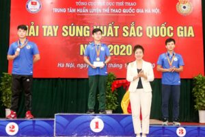 Hà Nội đứng thứ hai tại giải Tay súng xuất sắc quốc gia 2020