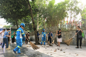 Hà Nội tăng cường công tác tổng vệ sinh môi trường trong dịp 10/10 và Đại hội Đảng Thành phố 