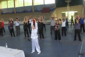 Huyện Ứng Hòa khai mạc lớp tập huấn Hướng dẫn viên thể dục dưỡng sinh Người cao tuổi năm 2020