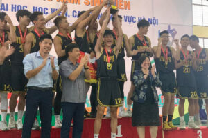 Kết thúc giải Bóng rổ nam sinh viên Hà Nội 2020