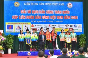 Hà Nội xếp thứ hai toàn đoàn tại giải Bắn súng vô địch toàn quốc 2020
