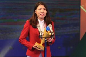 VĐV Hà Nội Bùi Thị Thu Thảo dự Đại hội thi đua yêu nước