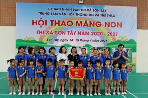 Thị xã Sơn Tây tổ chức Hội thao măng non năm học 2020-2021