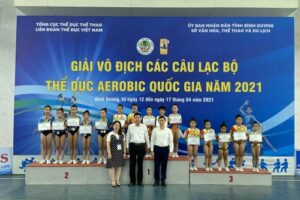 Hà Nội giành 6 HCV tại giải Vô địch các CLB Thể dục Aerobic quốc gia 2021
