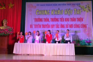 Hội thi “Tổ trưởng dân phố thân thiện” huyện  Phú Xuyên lần thứ II năm 2021