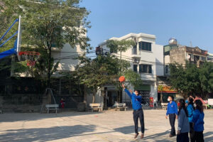 Khánh thành sân chơi bóng rổ xã Vĩnh Quỳnh (Thanh Trì)
