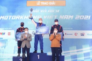 Sôi nổi giải Vô địch Motorkhana Việt Nam 2021 ở Mỹ Đình