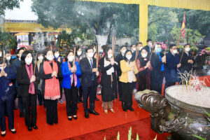 Mê Linh tổ chức trọng thể Lễ kỷ niệm 1982 năm khởi nghĩa Hai Bà Trưng