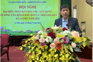 Xã La Phù, huyện Hoài Đức phấn đấu duy trì 11/11 Thôn văn hoá trong năm 2022