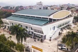 Nhà thi đấu huyện Sóc Sơn sẵn sàng cho SEA Games 31
