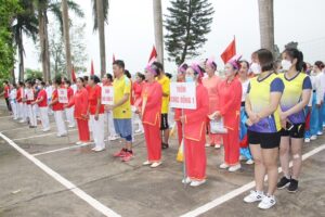 Xã Thụy Hương tổ chức Đại hội Thể dục Thể thao năm 2022