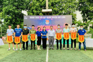 Huyện Mê Linh khai mạc Giải bóng đá Cúp Mùa Xuân năm 2022