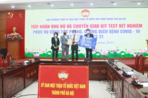 Hà Nội tiếp nhận 11 nghìn kit test nhanh COVID-19 phục vụ SEA Games 31