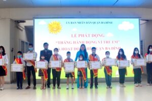 Quận Ba Đình phát động “Tháng hành động vì trẻ em” và hoạt động Hè năm 2022