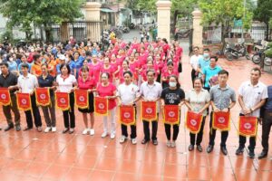 Xã Hòa Xá tổ chức thành công Đại hội TDTT lần thứ IX năm 2022