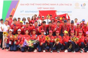 Việt Nam dẫn đầu môn Rowing ở SEA Games 31