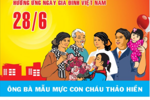 Quận Hoàng Mai tuyên truyền hưởng ứng Ngày gia đình Việt Nam 28/6