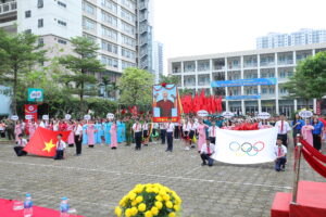 11/11 phường của quận Thanh Xuân đã hoàn thành tổ chức Đại hội Thể dục thể thao.