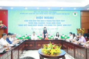 Ban chỉ đạo CVĐ “Người Việt Nam ưu tiên dùng hàng Việt Nam” TP Hà Nội tổ chức Hội nghị sơ kết 6 tháng đầu năm và triển khai Chương trình bình chọn “Hàng Việt Nam được người tiêu dùng yêu thích” năm 2022