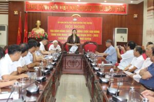 Huyện Phú Xuyên: Toạ đàm “ Nâng cao chất lượng Cuộc vận động tang văn minh tiến bộ”