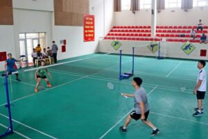 Giải cầu lông lãnh đạo thị xã Sơn Tây mở rộng năm 2022
