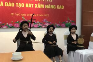 Mở lớp đào tạo hát Xẩm nâng cao tại Hà Nội