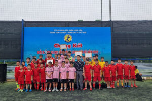 Quận Long Biên tổ chức chung kết giải Bóng đá Nhi đồng – Hè năm 2022