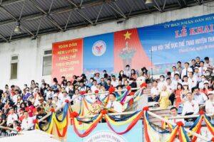 Huyện Thanh Oai khai mạc Đại hội Thể dục thể thao lần thứ X năm 2022