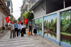Thị xã Sơn Tây: Chấm điểm cuộc thi “Giữ gìn đường, phố xanh, sạch, đẹp” năm 2022