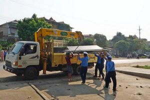 Thị xã Sơn Tây: Ra quân giải tỏa vi phạm trật tự đô thị