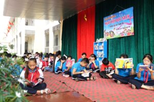 Thư viện Hà Nội tổ chức “Ngày hội đọc sách” tại Trường Tiểu học Thanh Mai