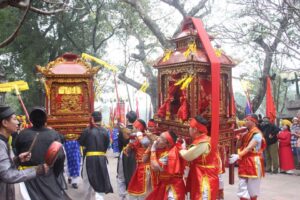 Quận Ba Đình tổ chức lễ hội Ngày hóa của Đức Thánh Linh Lang Đại Vương