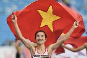 Nguyễn Thị Oanh giành Huy chương vàng thứ 4 tại SEA Games 32