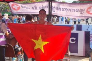 Phạm Tiến Sản bảo vệ thành công Huy chương vàng SEA Games