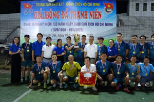 Chung kết giải bóng đá thanh niên huyện Thanh Oai năm 2023