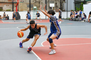 Gần 170 VĐV tham gia giải bóng rổ học sinh “NB3 3×3 Basketball Open Championship”