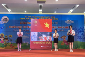 Chung khảo Hội thi Thiếu nhi tuyên truyền, giới thiệu sách hè quận Long Biên năm 2023